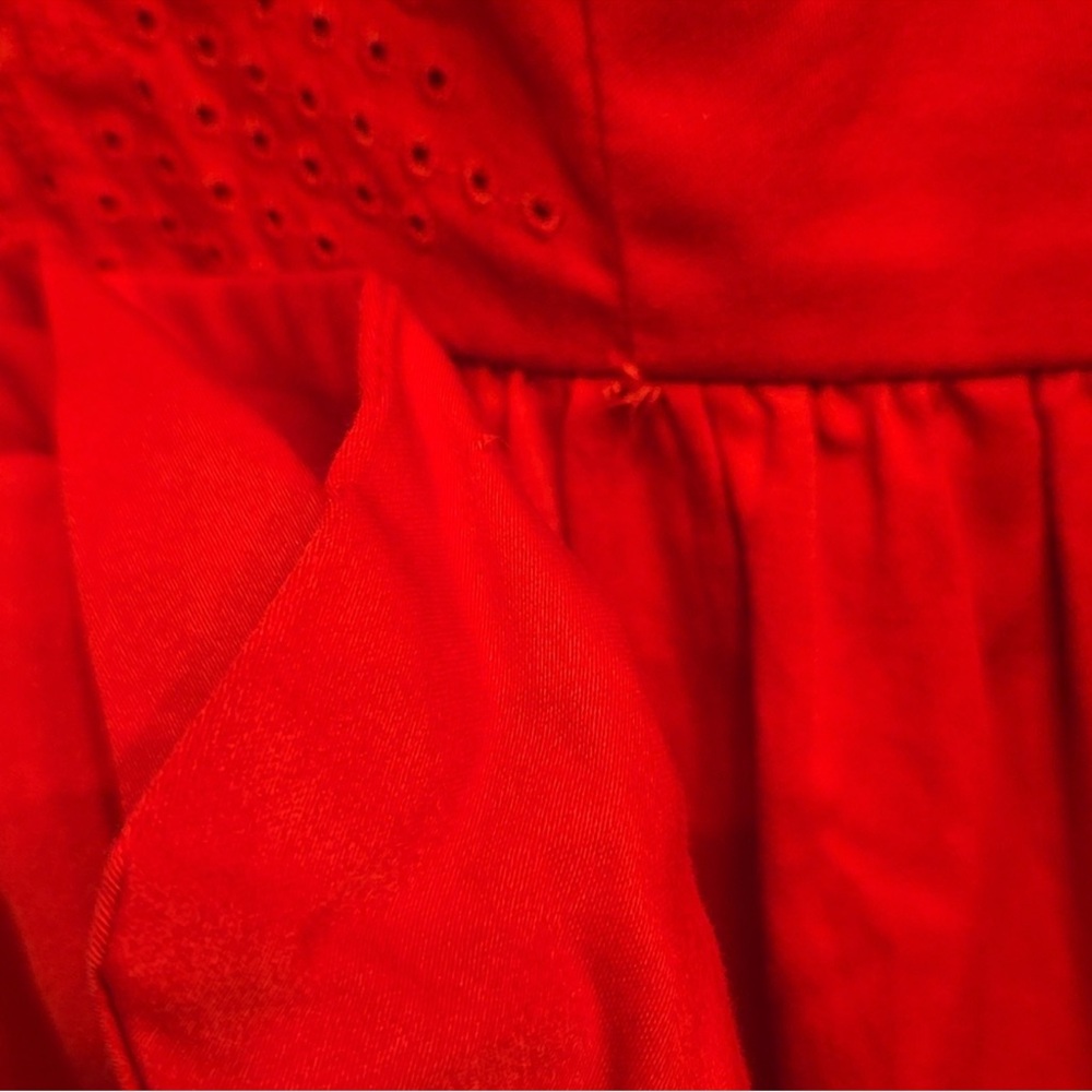 Damson Madder Aria Bow Embroidered Midi Dress EU Size 14/ US Size 10 - Picture 12 of 12